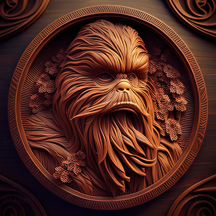 3D model Wookiee (STL)